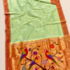 Pastel Mint Paithani